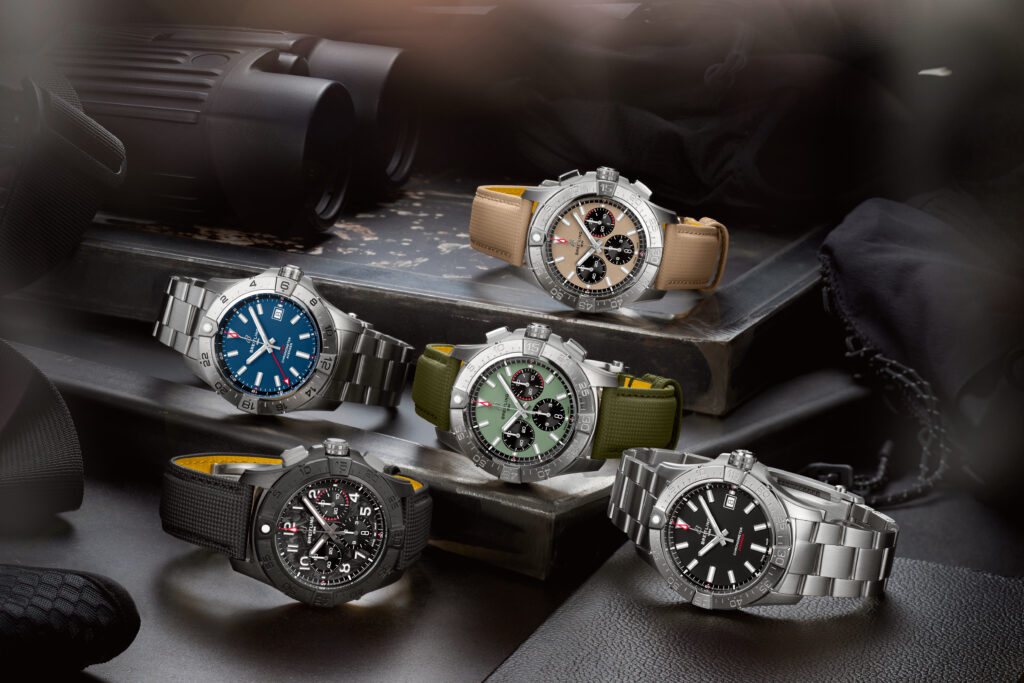 The Newly Redesigned Breitling Avenger Collection