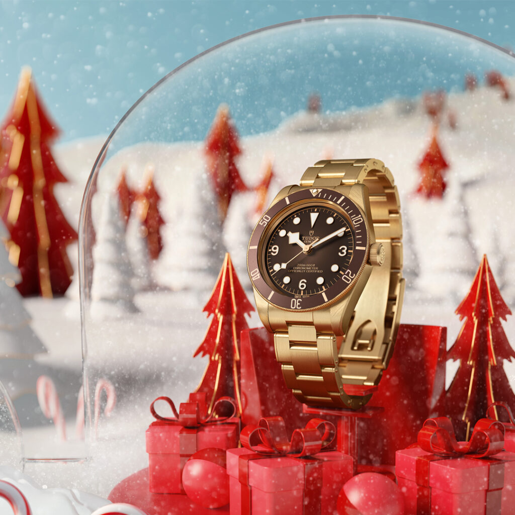 Embrace the Spirit of the Season with a TUDOR Black Bay timepiece