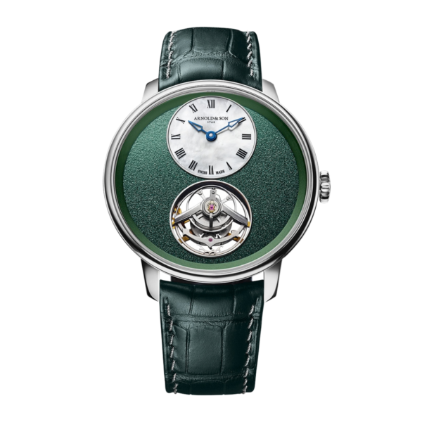 Ultrathin Tourbillon Platinum Green Grené