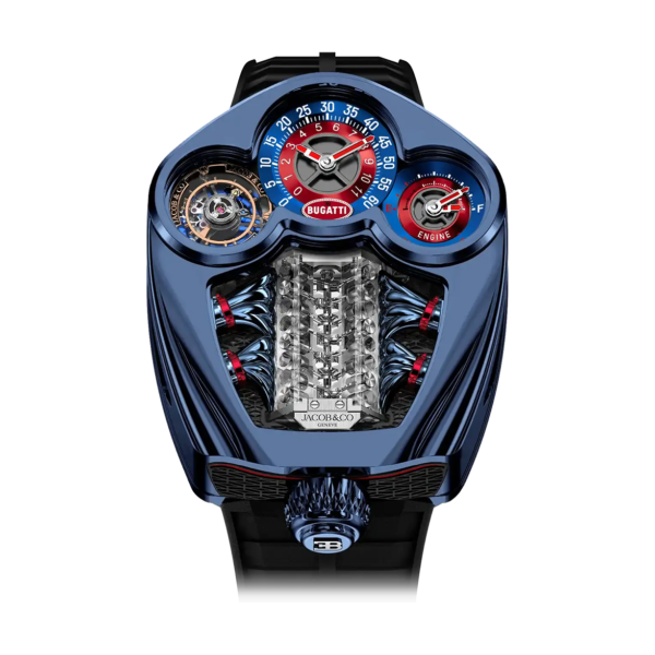 Bugatti Tourbillon Blue Titanium