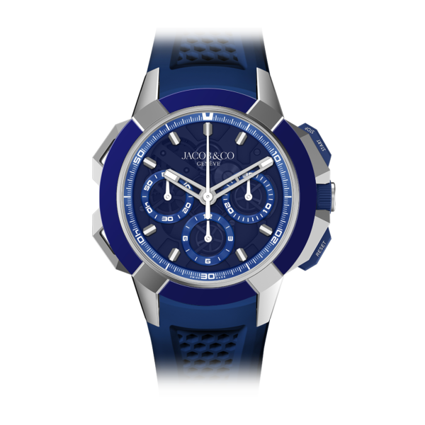 Epic X Chrono 44mm Tri-Compax Blue