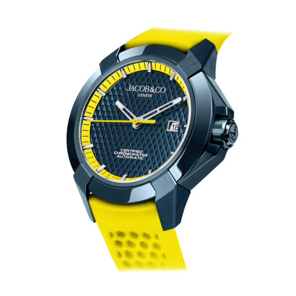 Epic X Sport Blue Pvd Steel & Neon Yellow