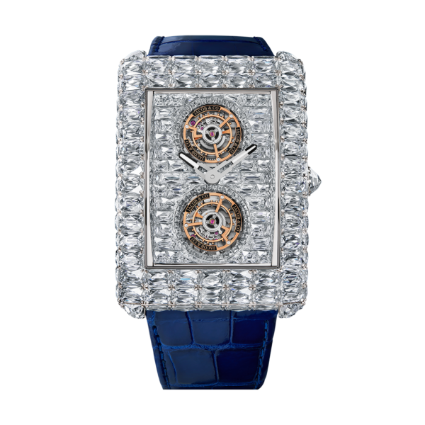 Billionaire Double Tourbillon Angel Cut