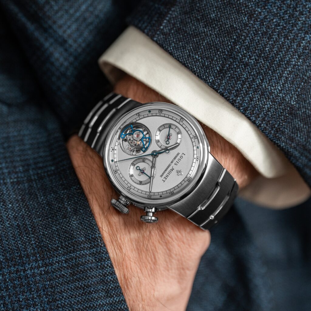 Louis Moinet 1816 Chronograph Tourbillon Wristshot