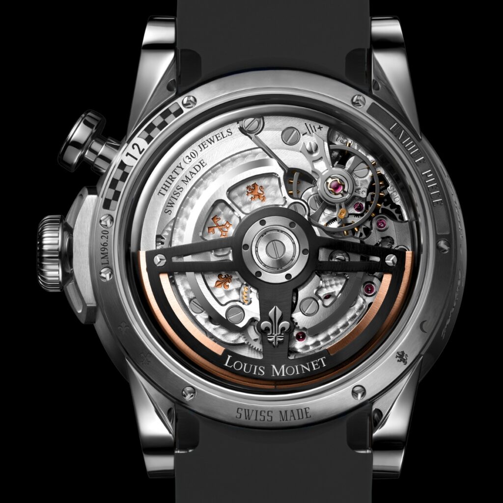 Louis Moinet Time To Race Flash Grade 5 Titanium Caseback