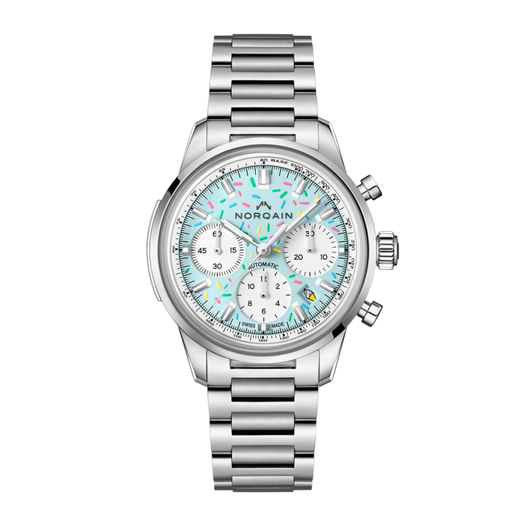 NORQAIN Freedom Chrono Sprinkles Blue Raspberry Watches & Wonders