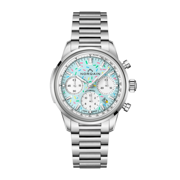 NORQAIN Freedom Chrono Sprinkles Blue Raspberry Watches & Wonders