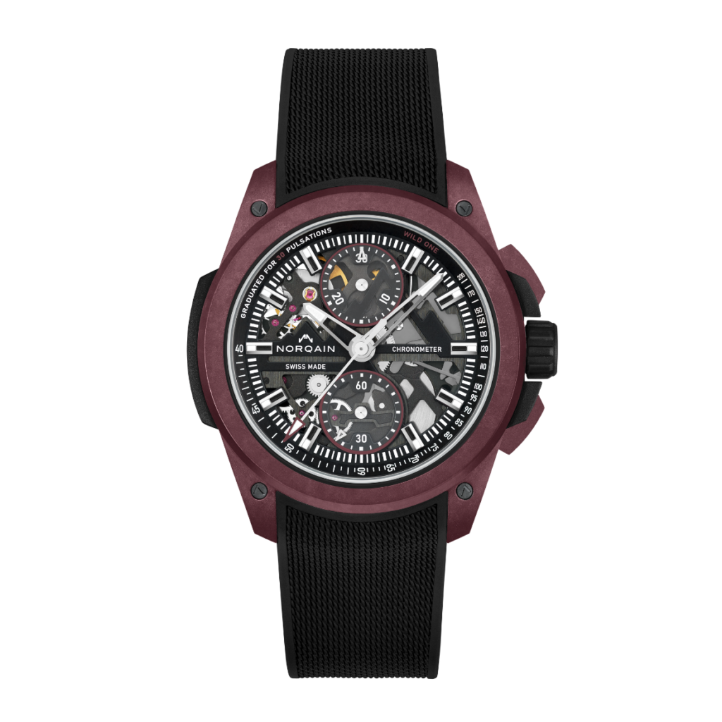 NORQAIN WILD One Chrono Burgundy Limited Edition