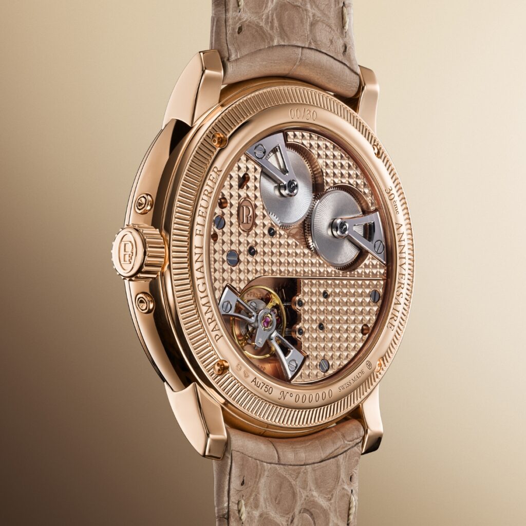 Parmigiani Fleurier TORIC Quantième Perpétuel Caseback