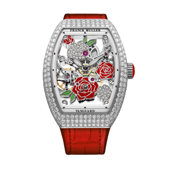 Vanguard Rose Skeleton - White Gold, Red
