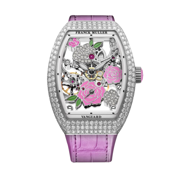 Vanguard Rose Skeleton - White Gold, Pink
