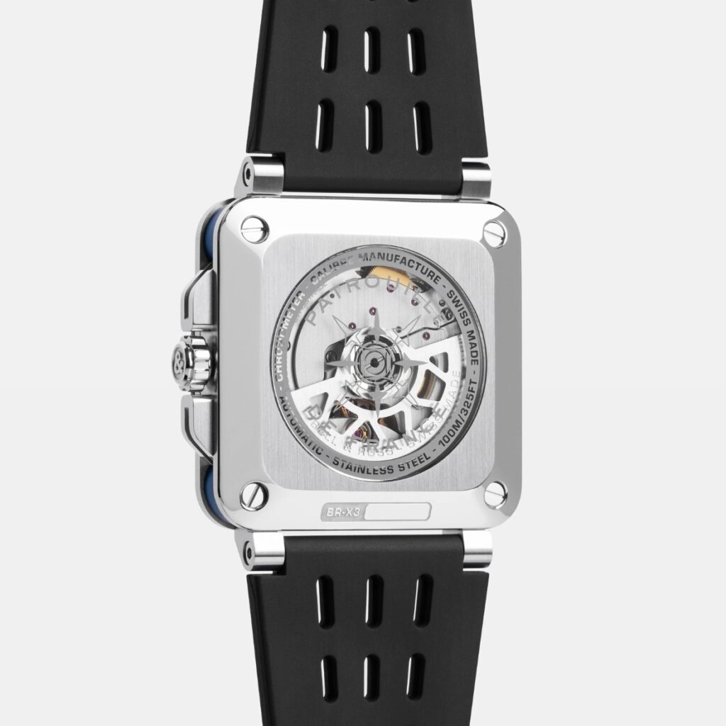 Bell & Ross BR-X3 Patrouille de France Caseback
