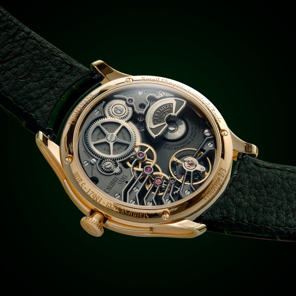 Czapek Promenade Goutte de Rosée Watch Caseback