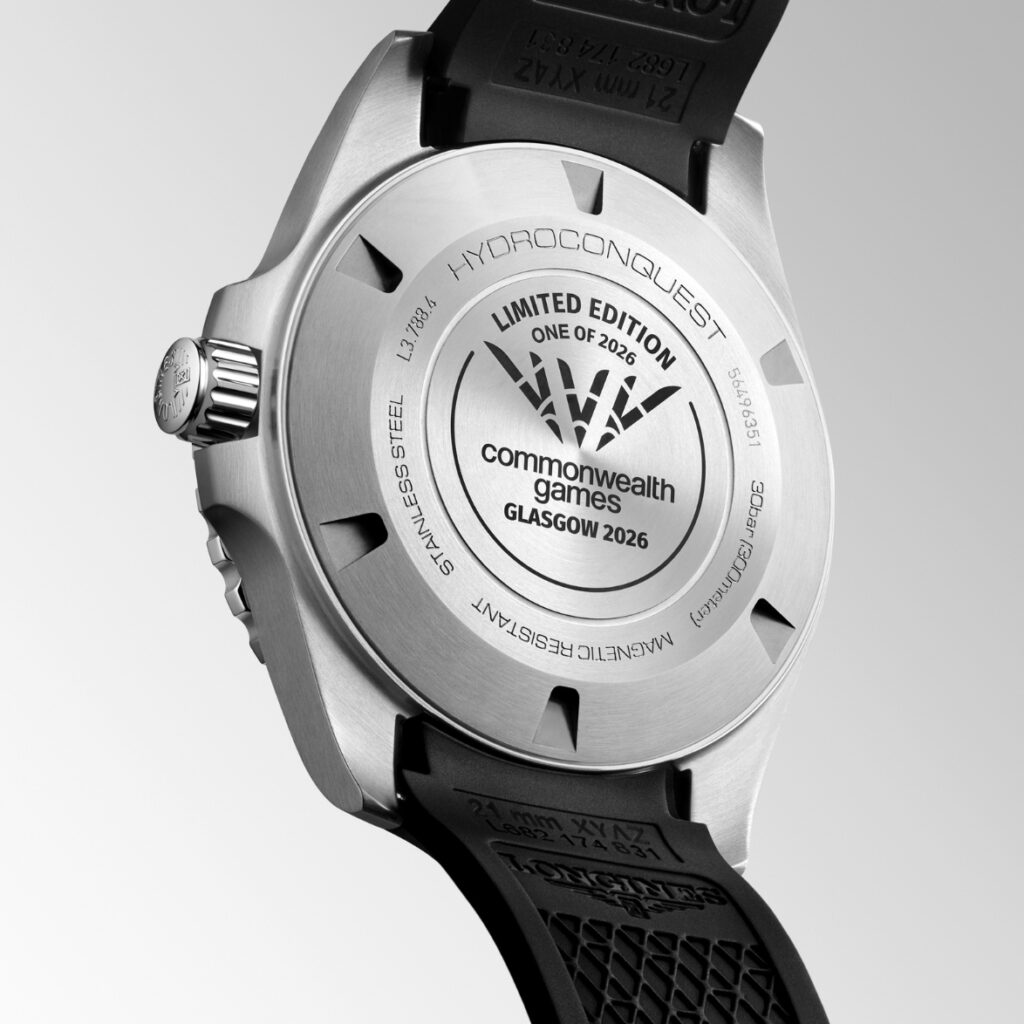Longines Hydroconquest Ref L3.788.4.09.9 Caseback Commonwealth Games 2026