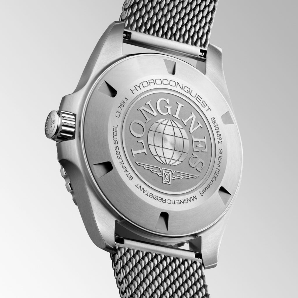 Longines Hydroconquest L3.788.4.90.6 Black Caseback