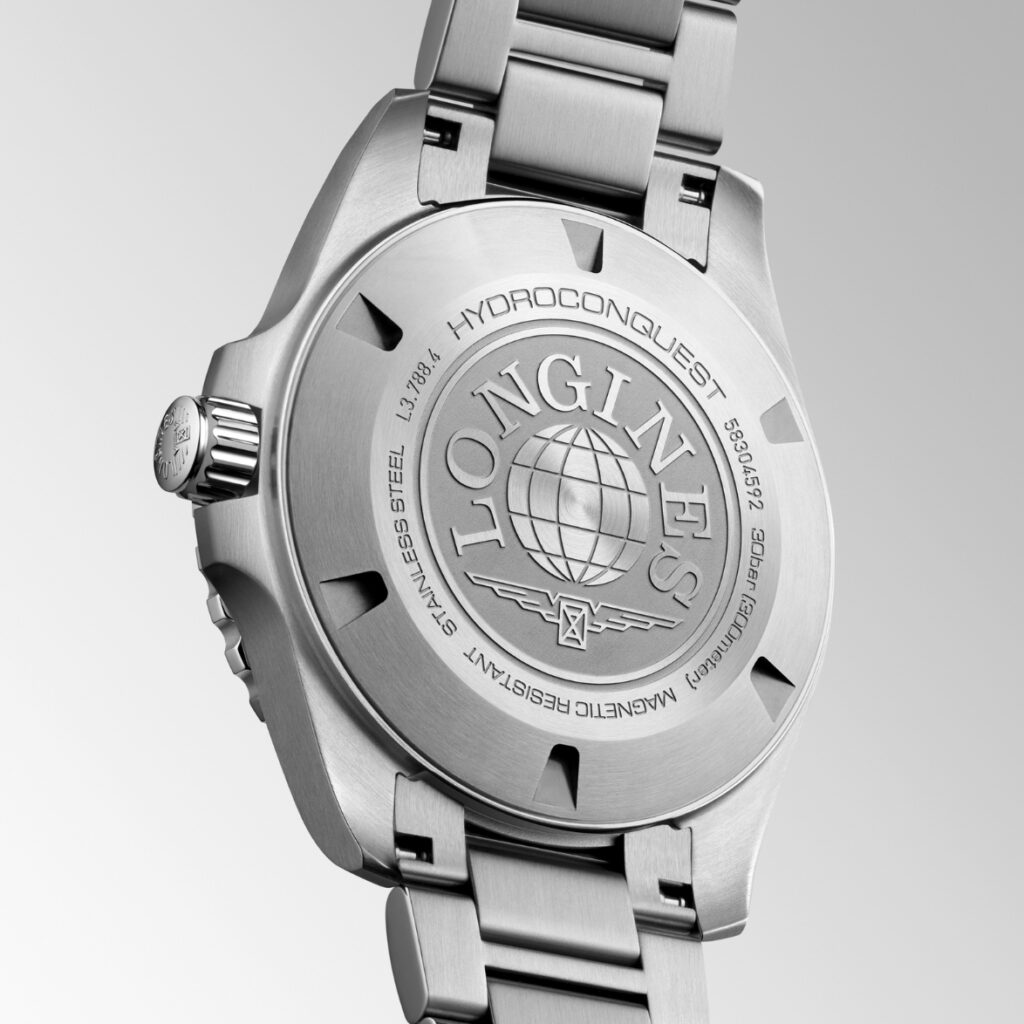 Longines Hydroconquest L3.788.4.96.6 Dark Blue Caseback