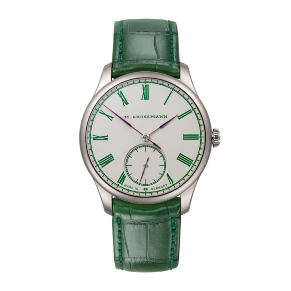 Moritz Grossmann TEFNUT Silver-Plated by Friction in White Gold