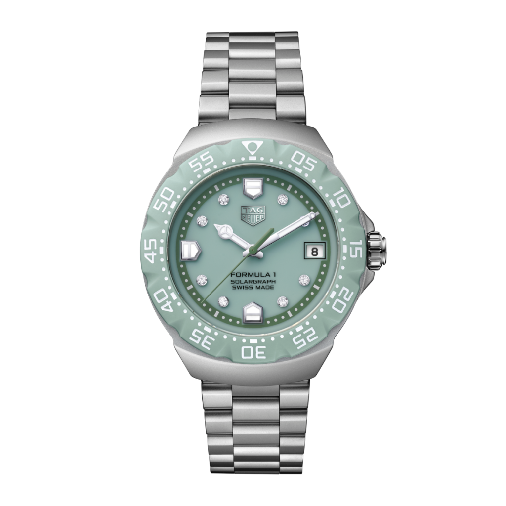 TAG Heuer Formula 1 Solargraph Green Opalin