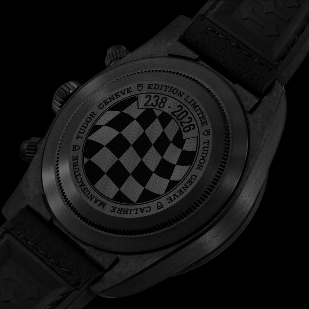 TUDOR Black Bay Chrono Carbon 26 Caseback
