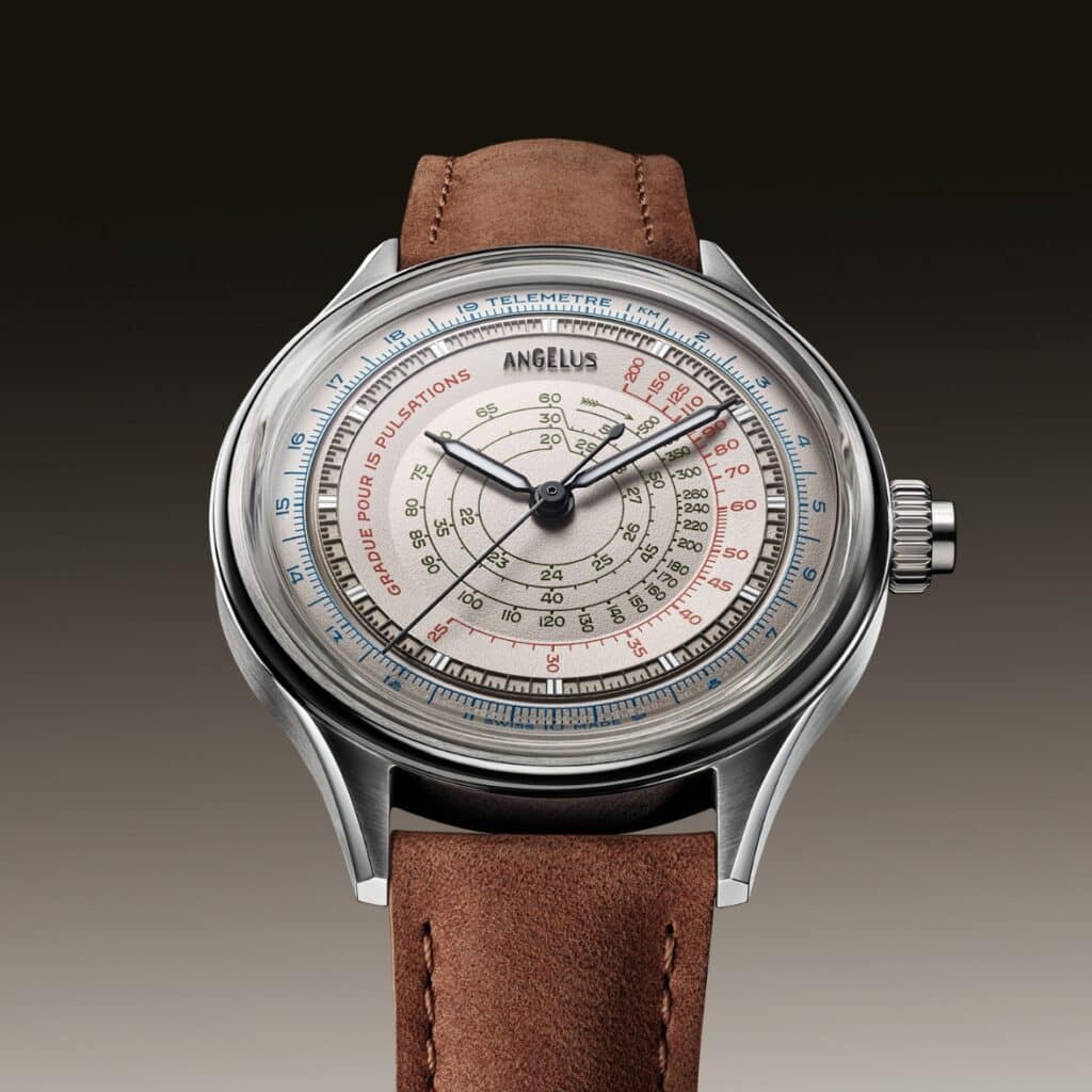 Angelus Instrument De Mesures Ivory White Watch