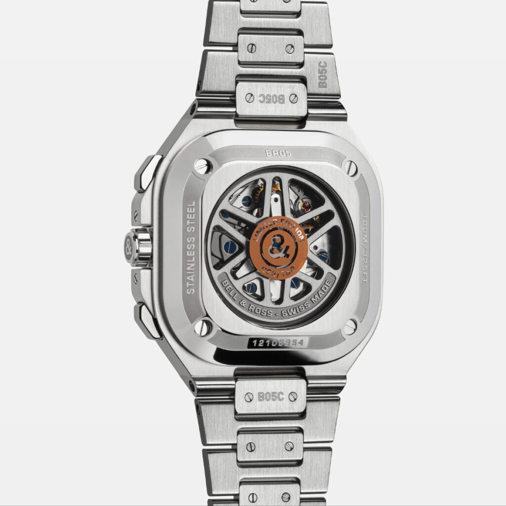 Bell & Ross BR-05 Chrono S.T. Dupont Caseback