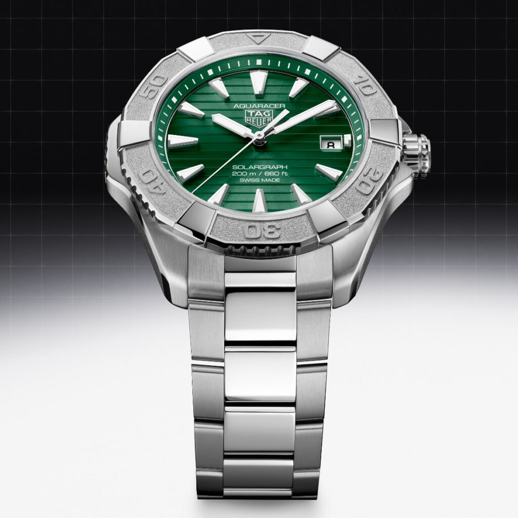 TAG Heuer Aquaracer Green Sunray Ref: WBP1118.BA0047