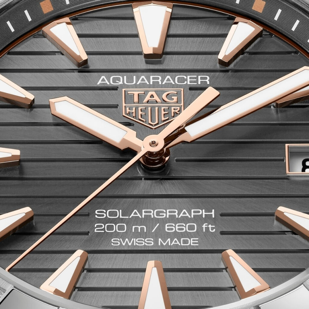 TAG Heuer Aquaracer Grey Sunbrushed Dial Ref: WBP1190.BZ0003