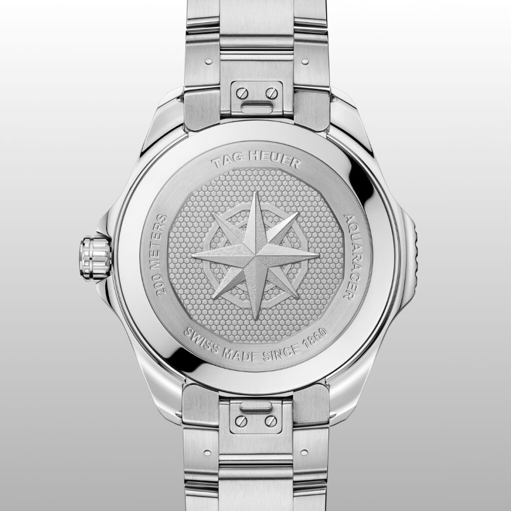 TAG Heuer Aquaracer Grey Sunbrushed Dial with Steel Caseback Ref: WBP1190.BZ0003