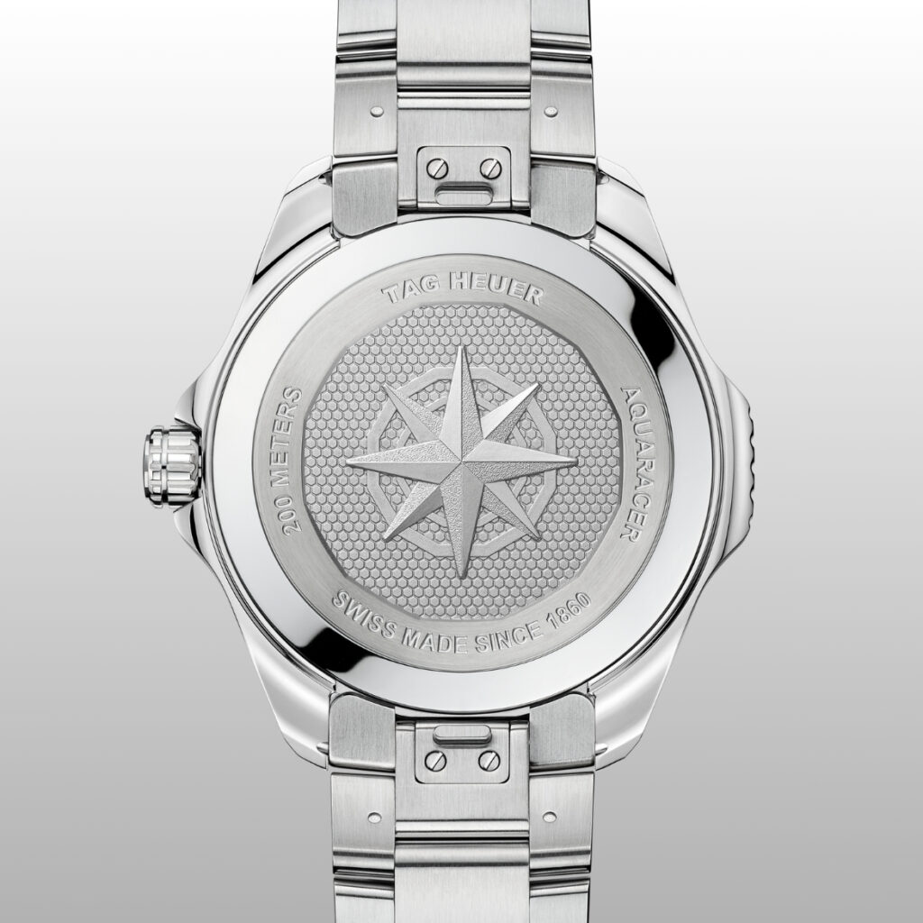 TAG Heuer Aquaracer Green Sunray Caseback Ref: WBP1118.BA0047