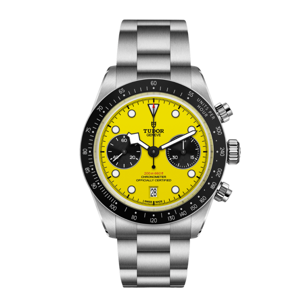 TUDOR Black Bay Chrono 39 Yellow Dial