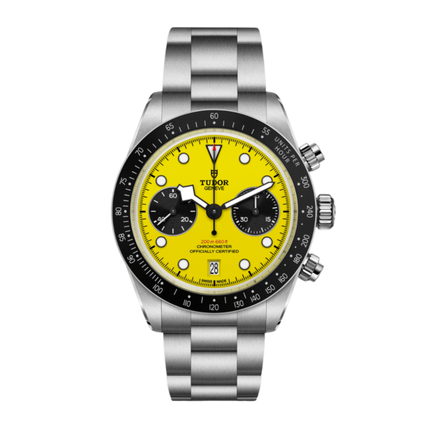TUDOR Black Bay Chrono 39 Yellow Dial