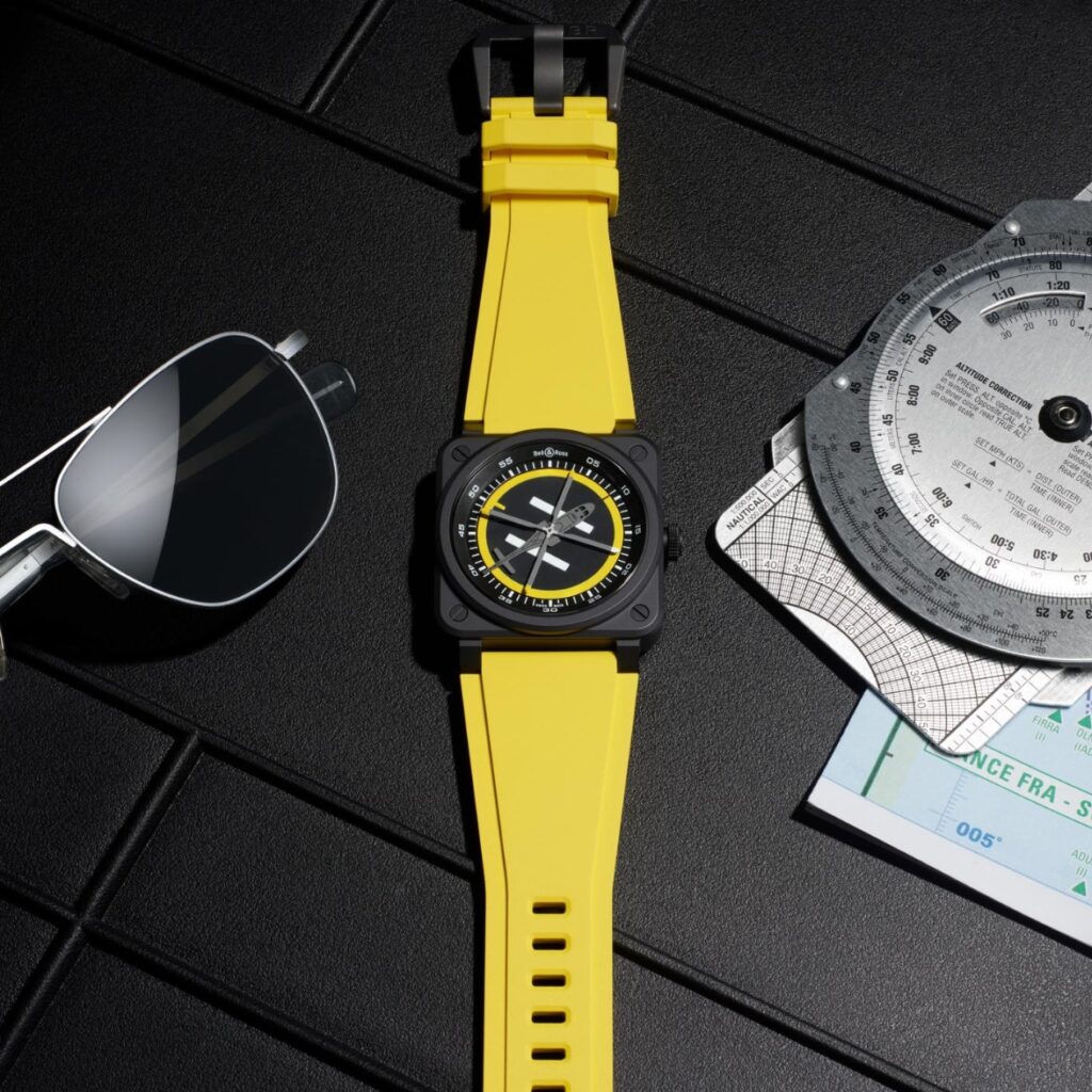 Bell & Ross BR-03 Helipad Watch Yellow