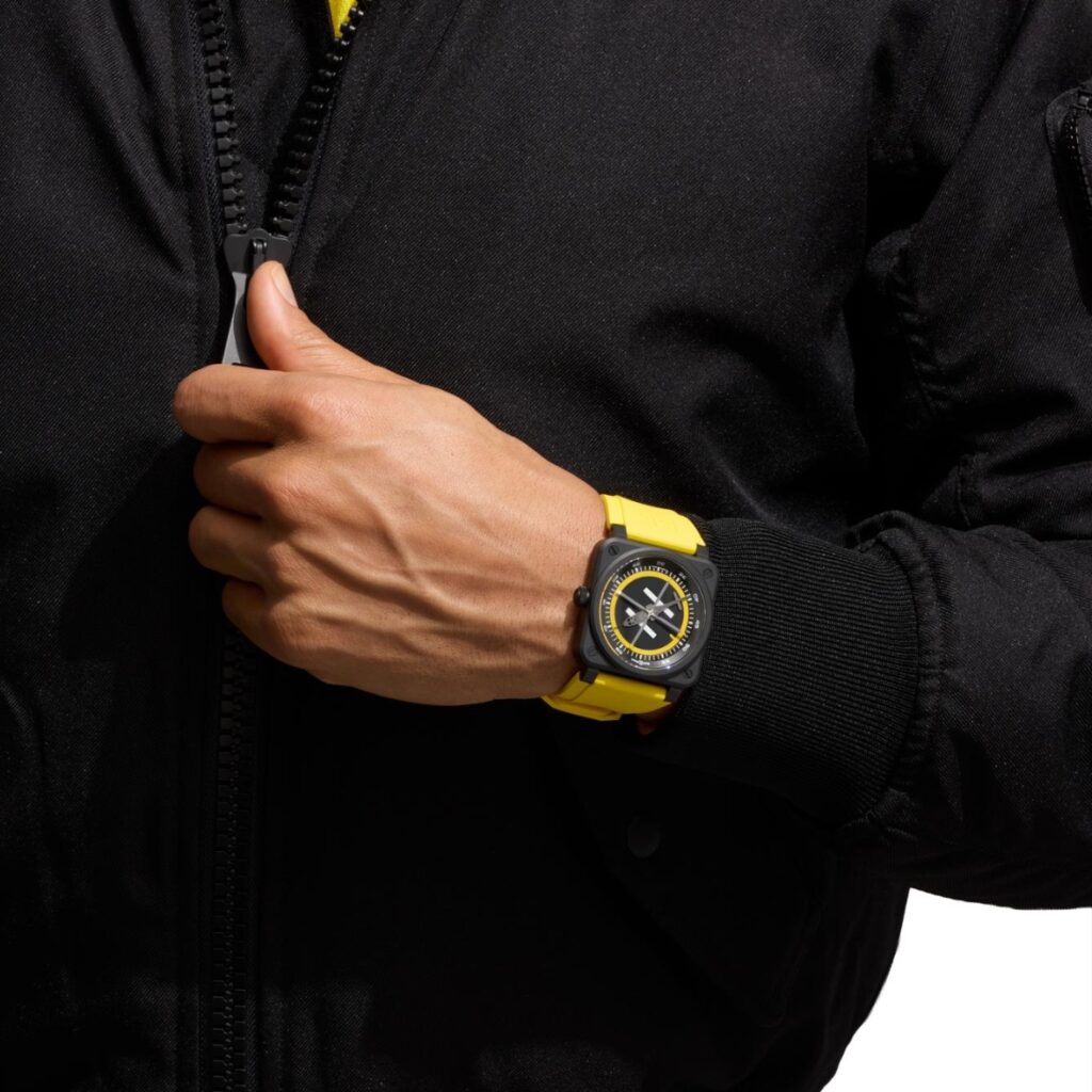 Bell & Ross BR-03 Helipad Watch on Wrist