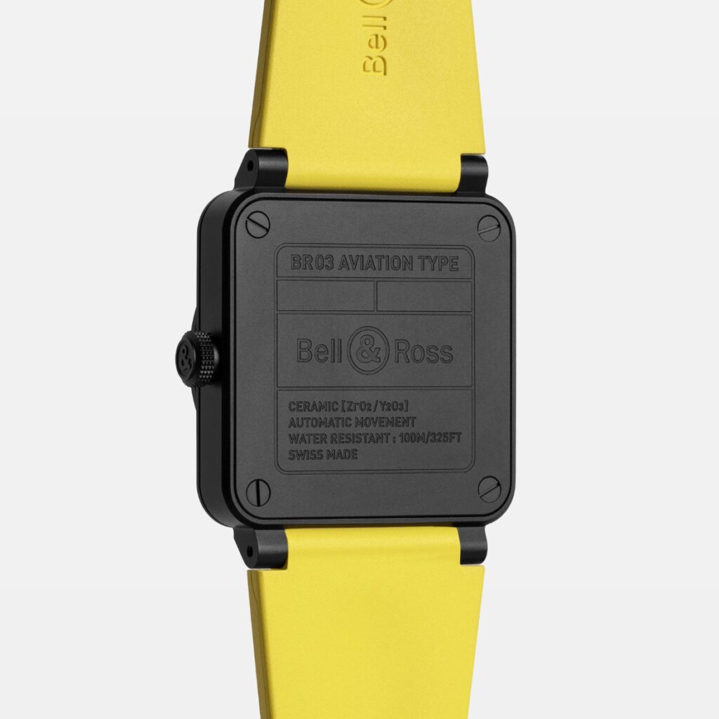 Bell & Ross BR-03 Helipad Watch Caseback