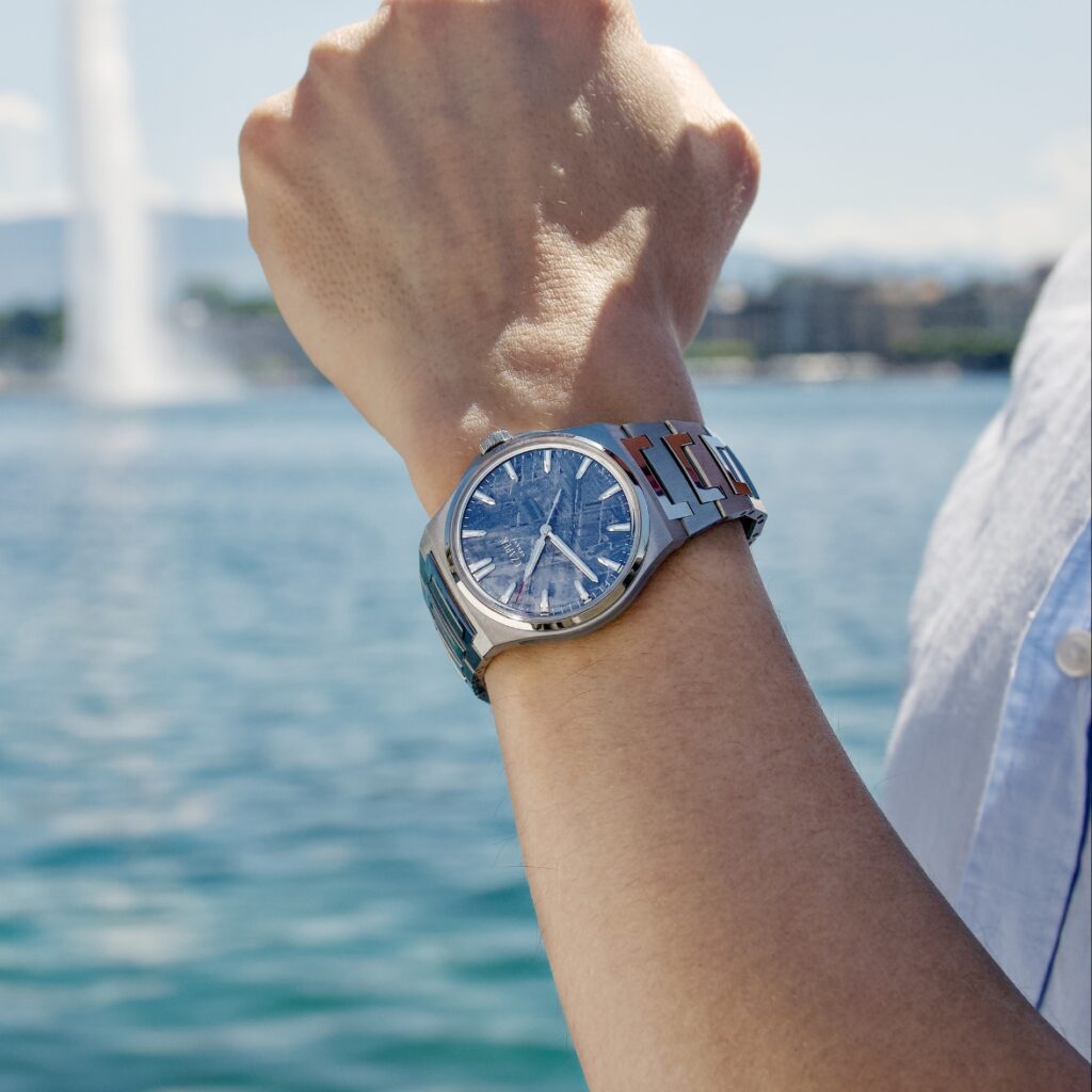 Antarctique Frozen Meteor 40.5mm Watch Wrist Shot