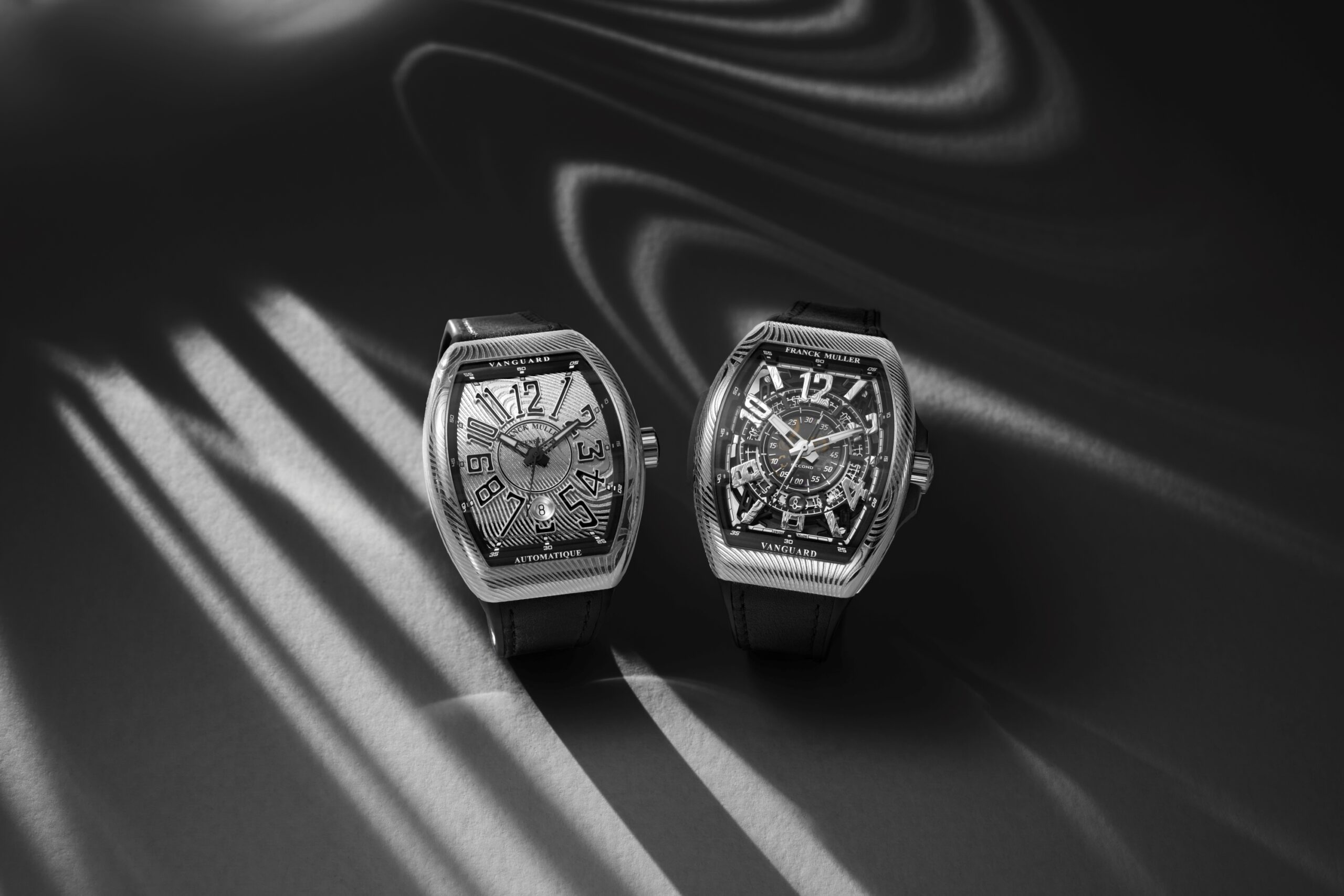 Franck Muller Celebrates the Art of Damascus Steel With the Vanguard Damascus Collection