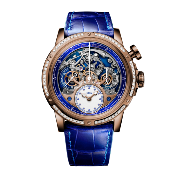 Louis Moinet Memoris Diamonds 18K Red Gold