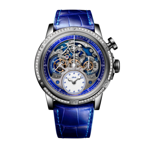 Louis Moinet Memoris Diamonds Grade 5 Titanium Watch
