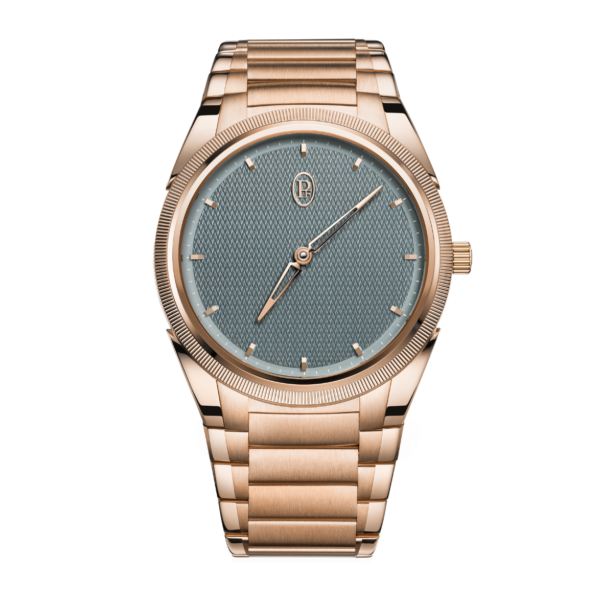 TONDA PF Micro-Rotor Rose Gold Agave Blue